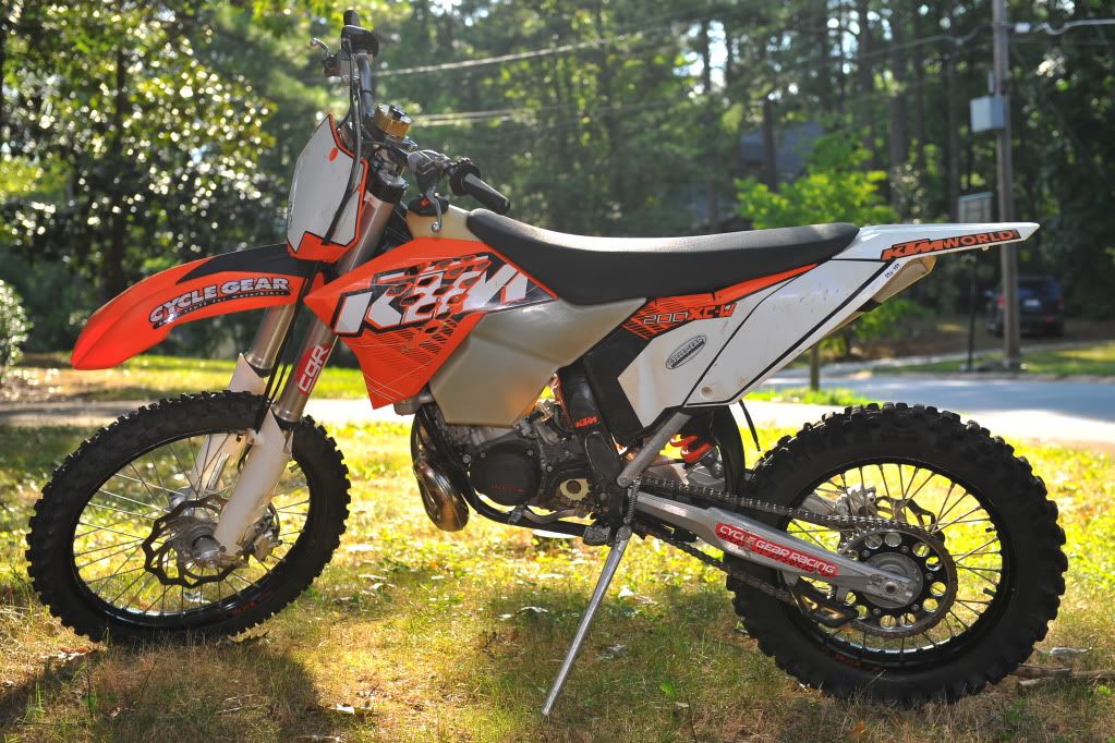 2008 ktm 200 xc