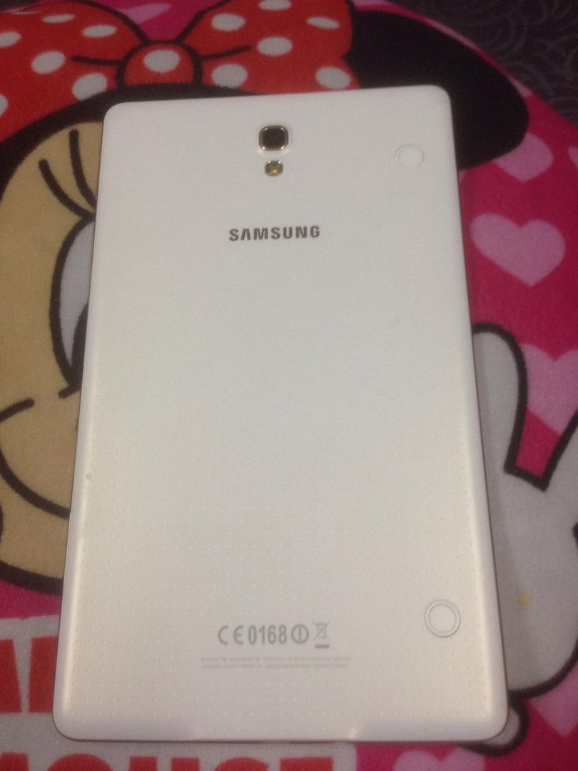 Samsung Galaxy tap S 8.4 T705 trắng vàng, chính hãng BH 12/11/2015, 96% bán gấp !!!!! - 1