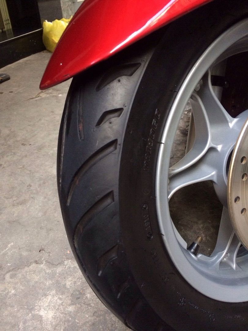 Dylan 150 đỏ 2004 nguyên zin chưa rớt đầu bao thầy thợ bán gấp ! - 6