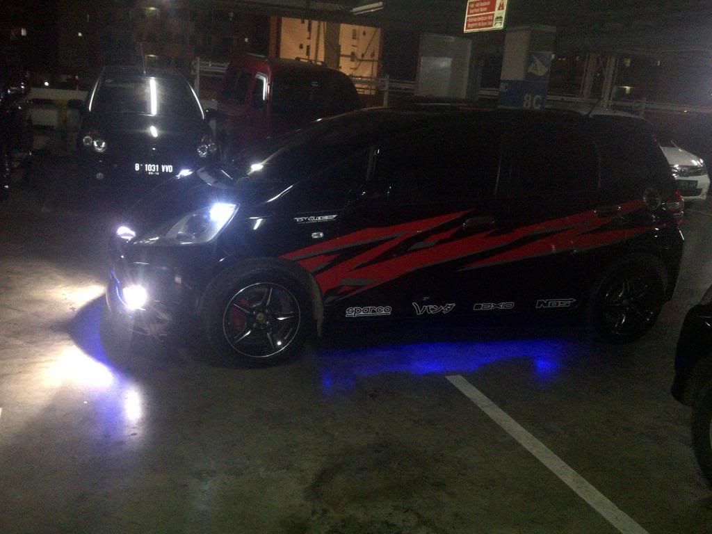 DIJUAL ALL NEW JAZZ BLACK SIMPLE BUT ELEGAN WITH SOUND SYSTEM