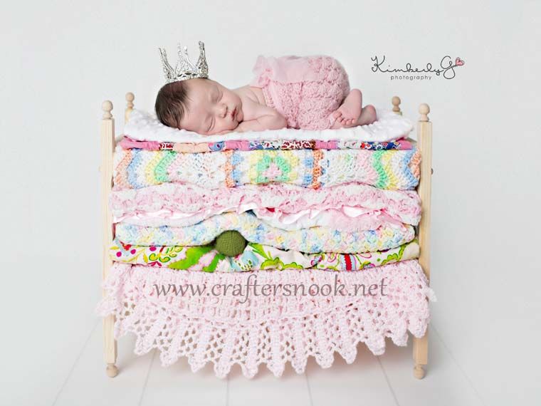 The Crafters Nook Newborn Photography Props and Stackable Doll Beds