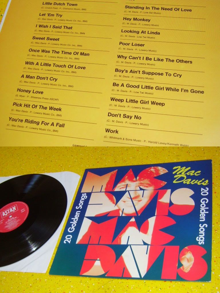 Mac Davis - 20 Golden Songs
