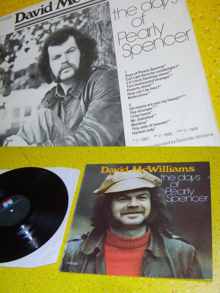 David Mcwilliams Days Of Pearly Spencer Records, Vinyl and CDs Hard to Find and OutofPrint