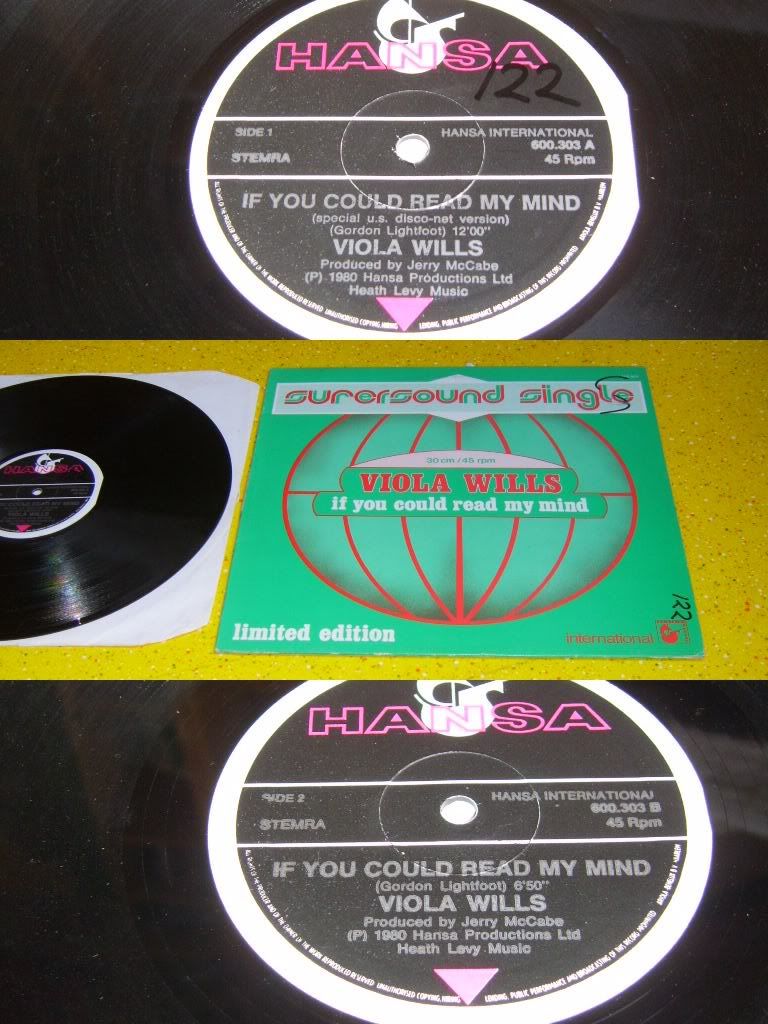 Wills,Viola If+You+Could+Read+My+Mind 12''