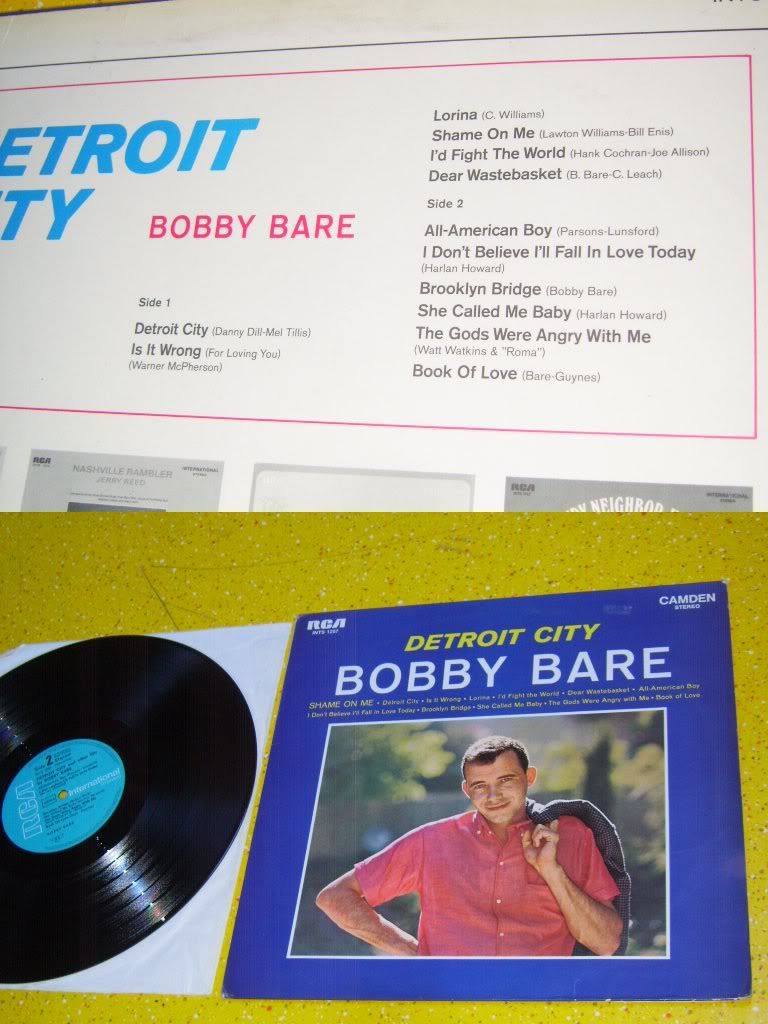 Bare,Bobby Detroit+City LP