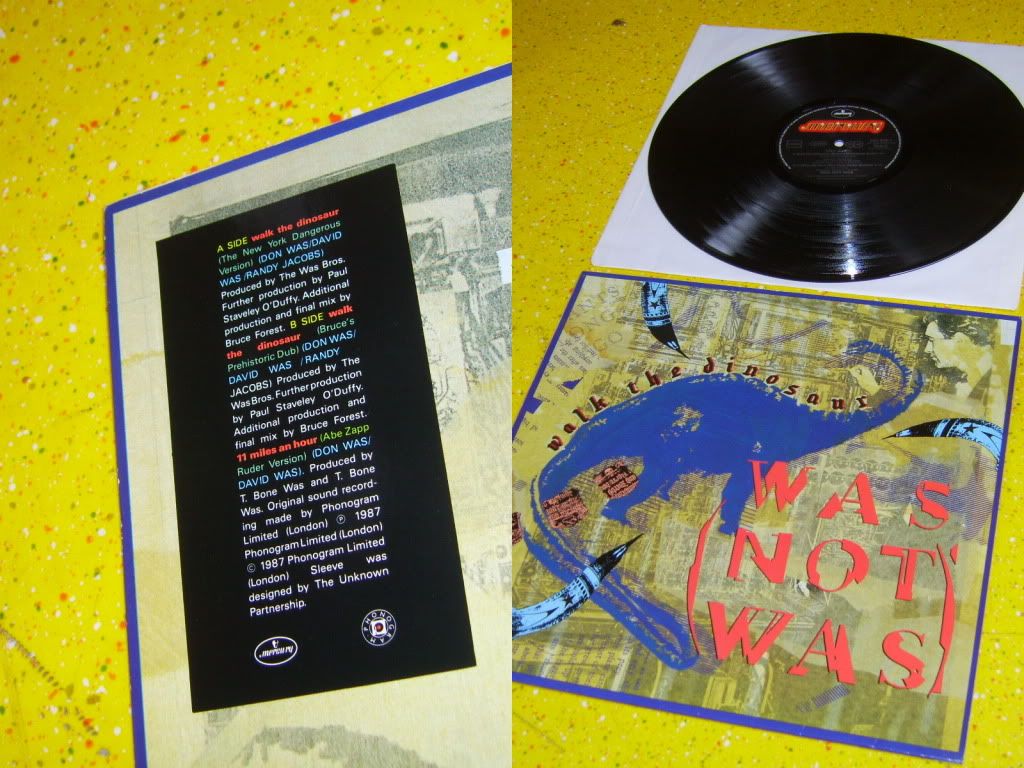 Was Not Was - Walk The Dinosaur Single