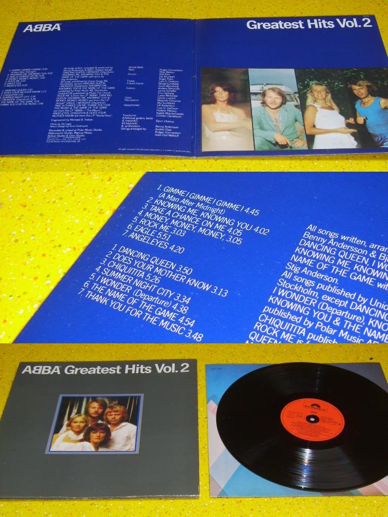 ABBA Greatest+Hits+Vol.2 LP