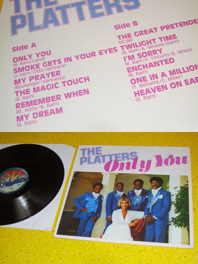Platters - Only You - Greatest Hits