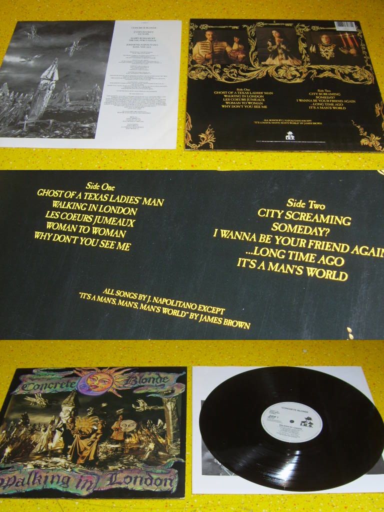 Concrete Blonde Walking In London Records, Vinyl and CDs Hard to Find and OutofPrint