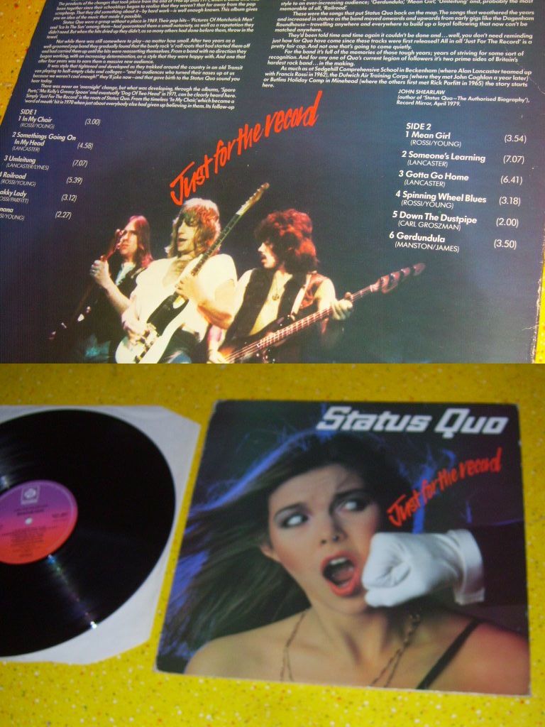 Status Quo - Just For The Record