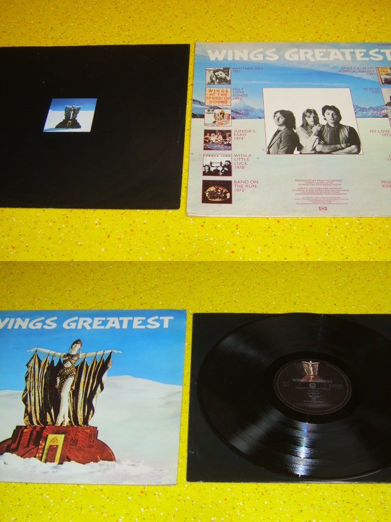 Wings Wings Greatest Records, Vinyl and CDs Hard to Find and OutofPrint