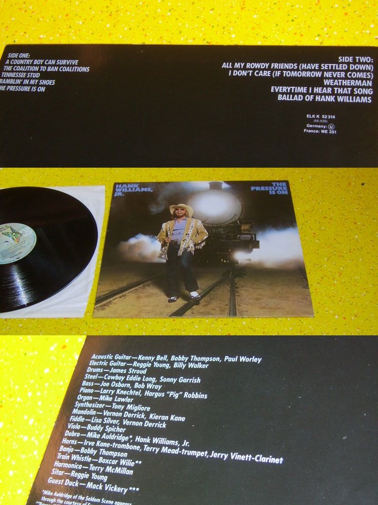 Hank Williams Jr. - The Pressure Is On .