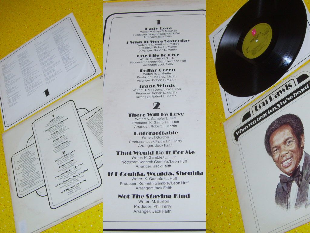 Lou Rawls - When You Hear Lou, You've Heard It All Album