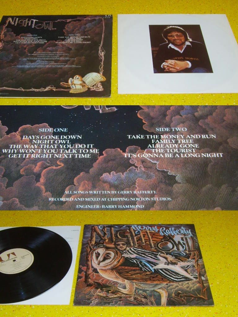 Gerry Rafferty Night Owl Records Lps Vinyl And Cds Musicstack