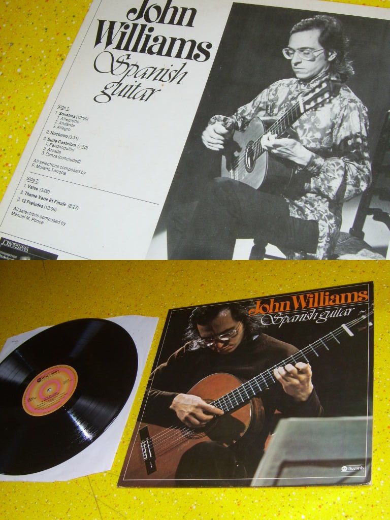 John Williams Spanish Guitar Music Records Lps Vinyl And Cds Musicstack