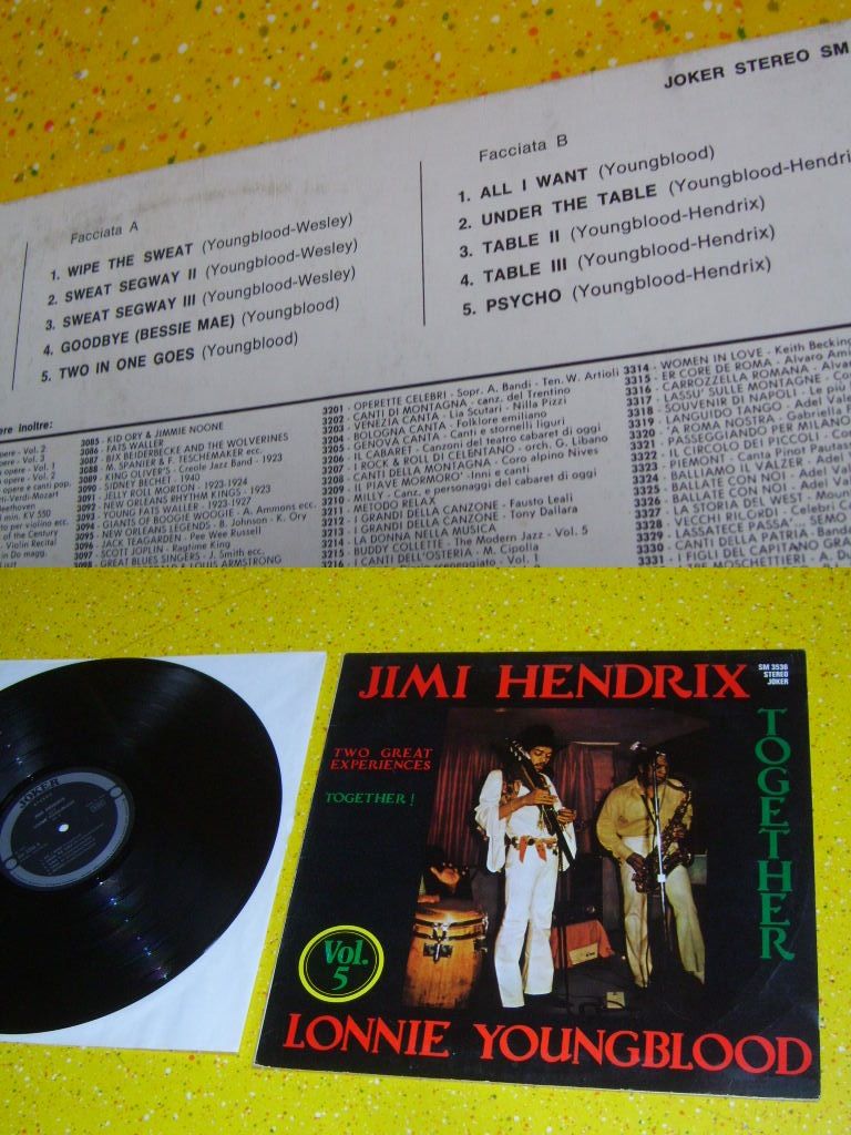 Jimi Hendrix & Lonnie Youngblood - Together - Vol.5