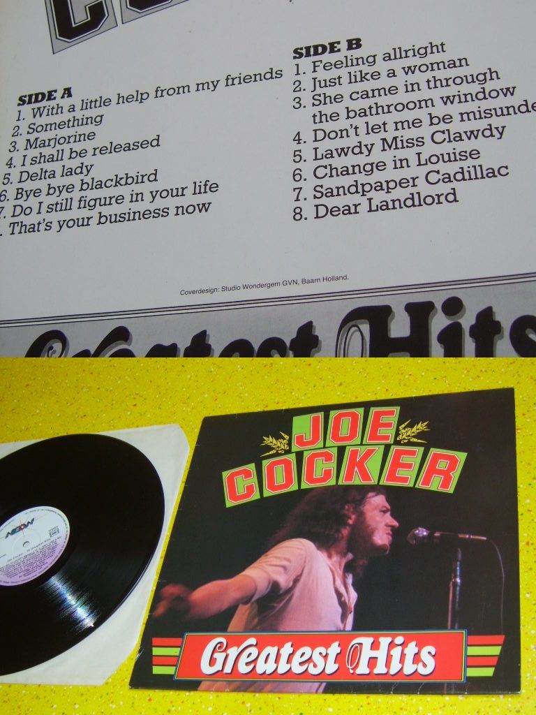 Joe Cocker - 16 Greatest Hits .