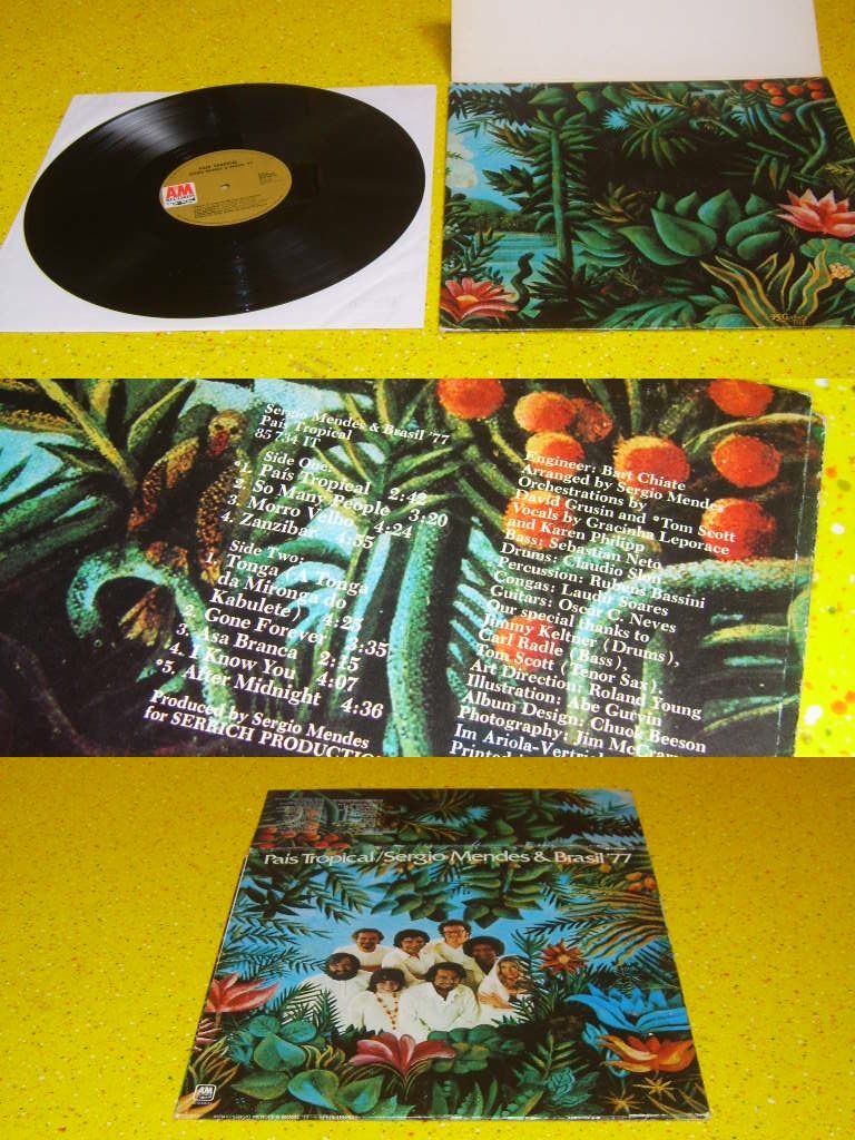 Sergio Mendes & Brasil '77 - Pais Tropical LP