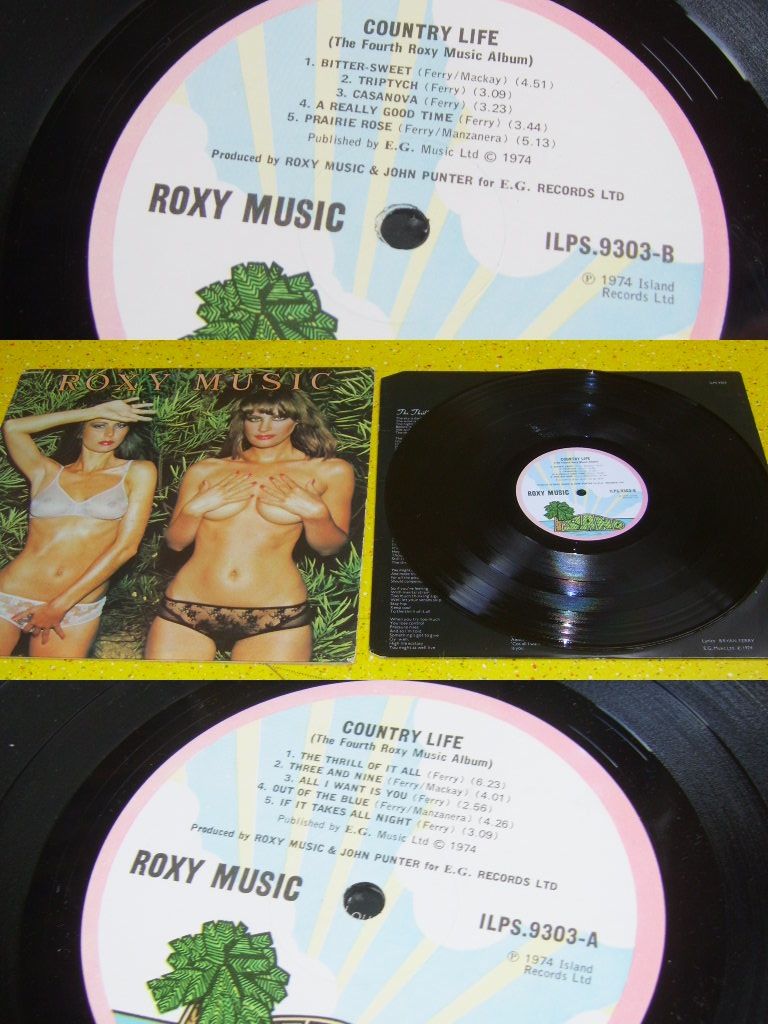 Roxy_music Country_life Records, Vinyl and CDs Hard to Find and OutofPrint Roxy_music Country_life Records, Vinyl and CDs Hard to Find and OutofPrint