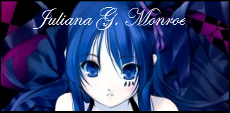 fille manga, cheveux bleu, Julianna G. Monroe