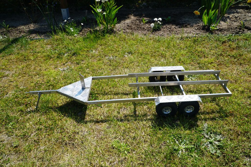 rc boat trailer for traxxas m41