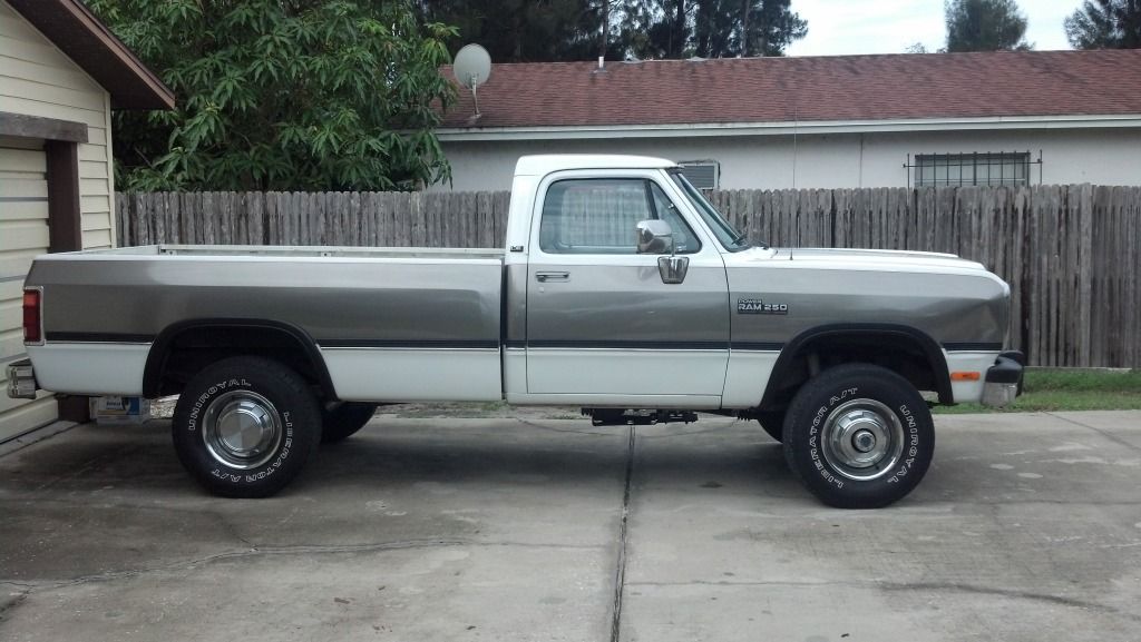 1991 f350 dually tire size