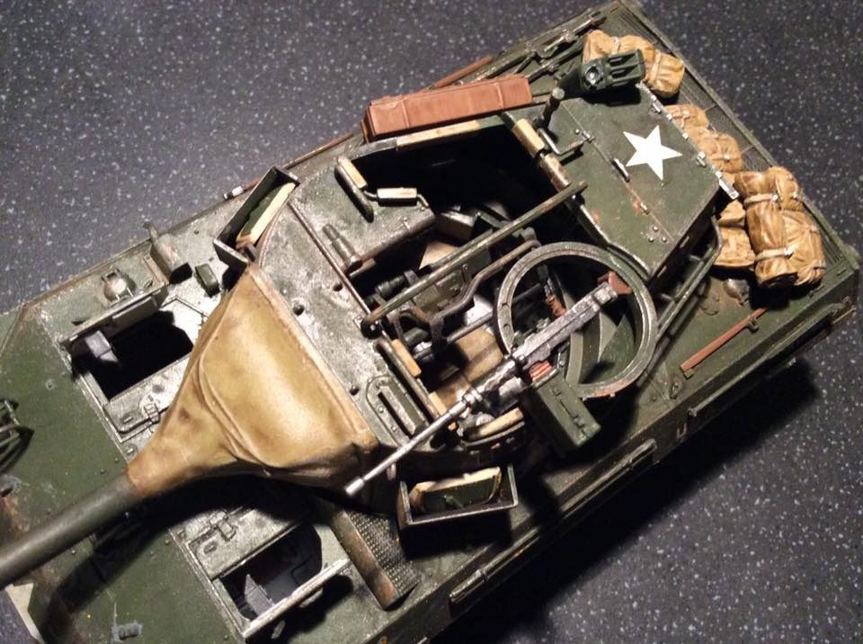 academy M18 Hellcat Ready for Inspection Armour