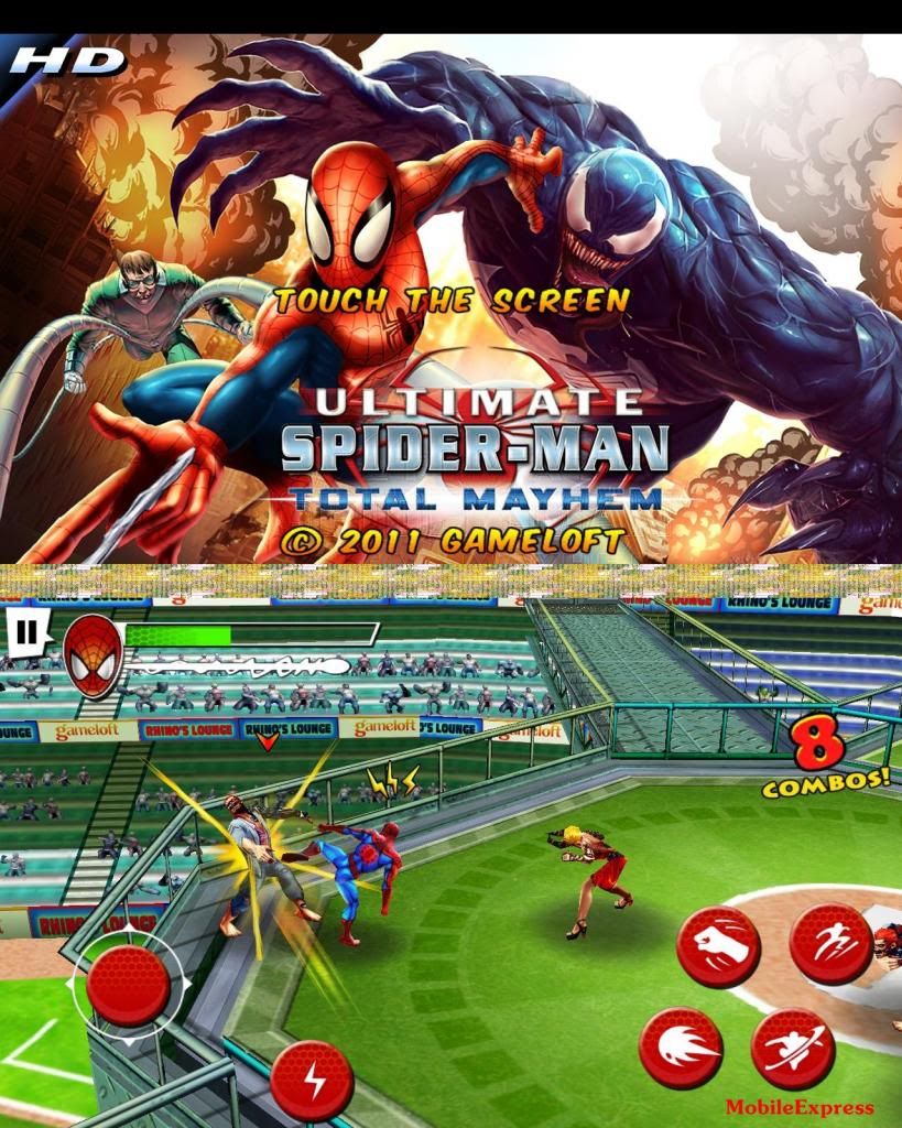 Spider-Man Total Mayhem HD - Tổng hợp các phiên bản