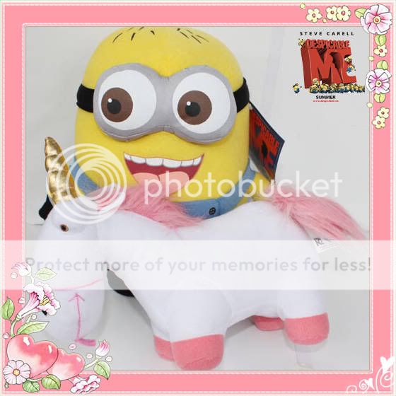 Despicable Me Minions Unicorn Agnes 5X Plush Toy Stuffed Animal Doll