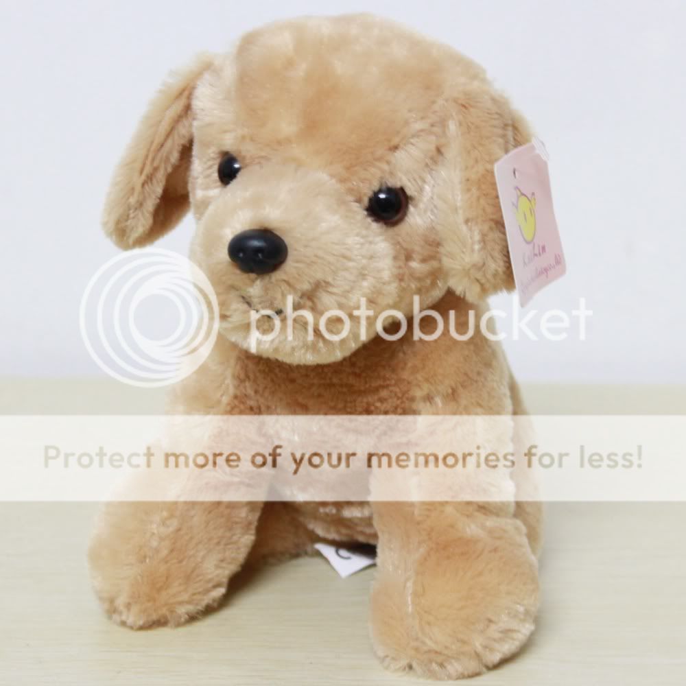 Labrador Retriever Pet Dog 18 20cm Plush Toy Fluffy Doll Stuffed