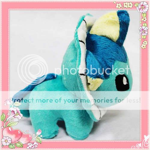 Nintendo Pokemon Vaporeon シャワーズ Showers Stuffed Animal Plush 