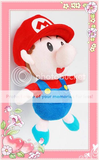 Nintendo Game Super Mario Brothers 22cm Plush Toy Baby Mario Stuffed 