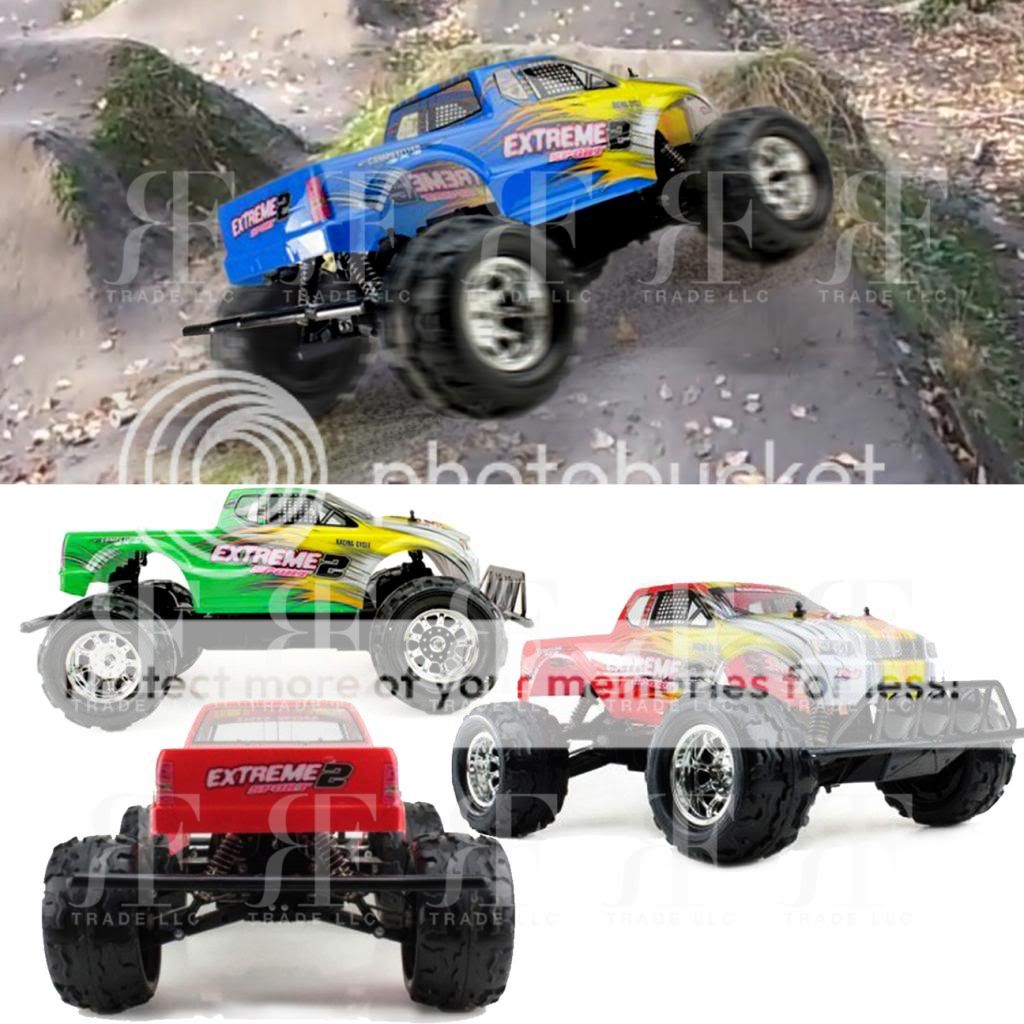 1 8 Scale RC 22" 4WD Truck MC25 Radio Remote Control Christmas Stocking RTR Toy