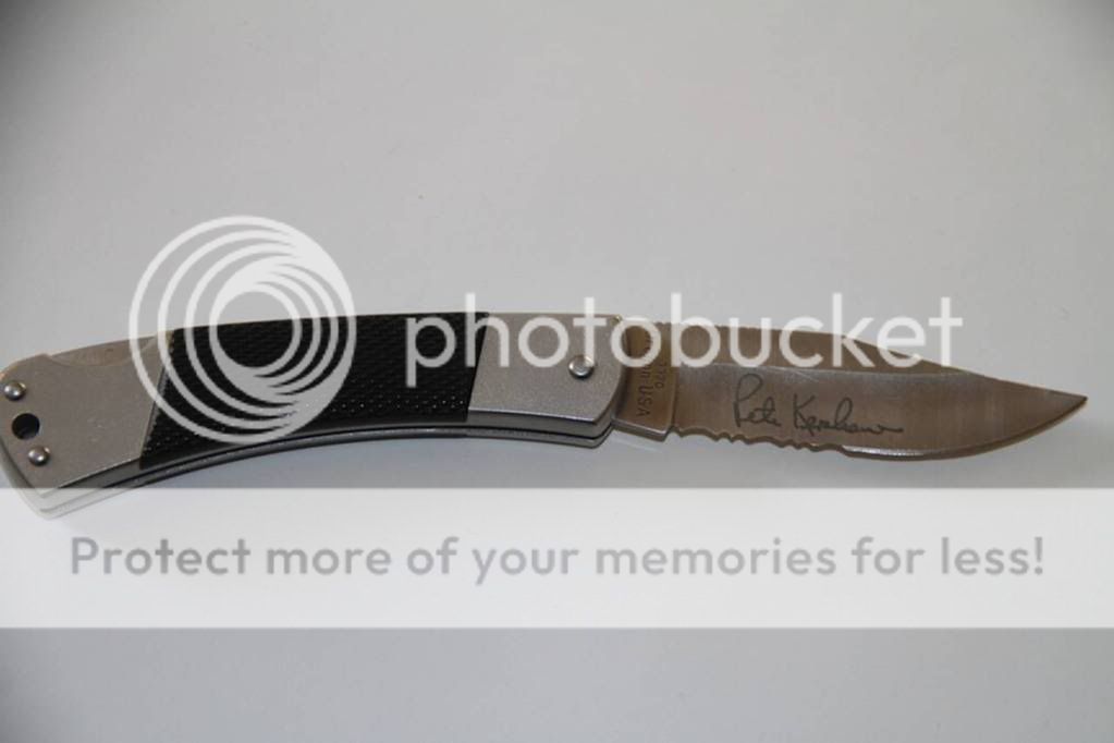 PETE KERSHAW Signed PREMIER EDITION 1996 Black Gulch Pocket Knife 3320 