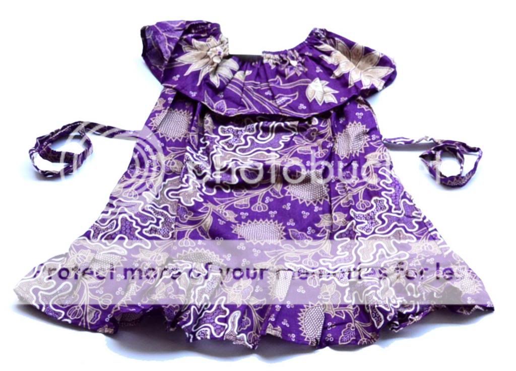 New Baby Girls Kids Floral Dresses Outfit Clothes Batik Flower Multicolor 12 M