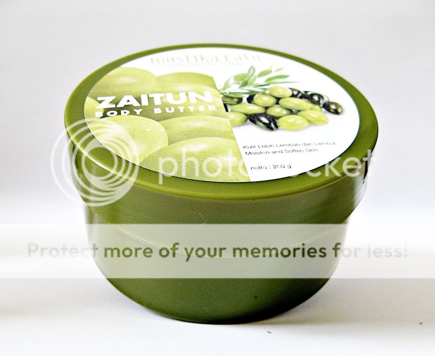 Mustika Ratu Zaitun Body Butter Moisturize Soften Olive Oil Natural Dry Skin